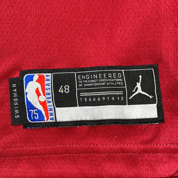 Miami Heat #14 Tyler Herro Red Jersey - Picture 5 of 8